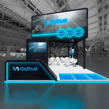 【Gulfsat】展台设计分享