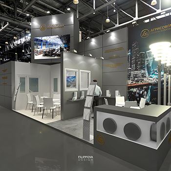 【agrisovgazMosbuild】展台设计分享