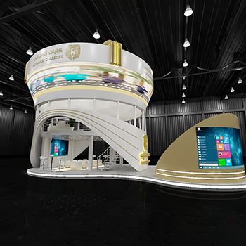 【Al FARABI COLLEGES】展台设计分享