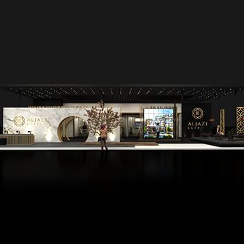 【ALJAZI】展台设计分享