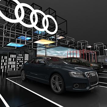 【AUDI】展台设计分享