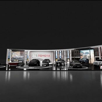 【TOYOTA】展台设计分享