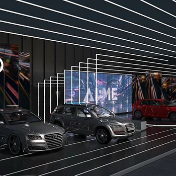 【Audi】展台设计分享