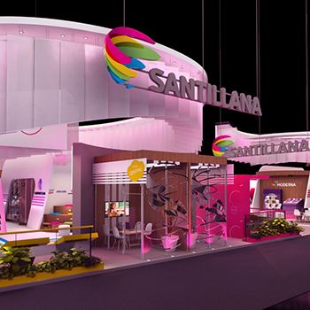 【SANTILLANA】展台设计分享