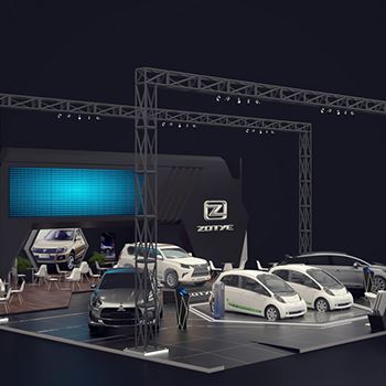 【Zotye】展台设计分享