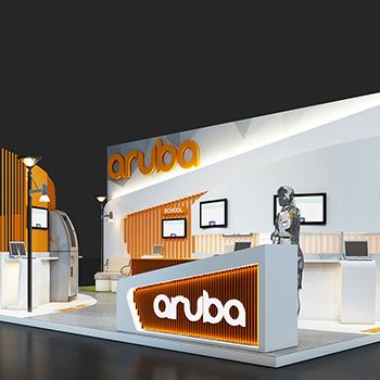 【ARUBA】展台设计分享