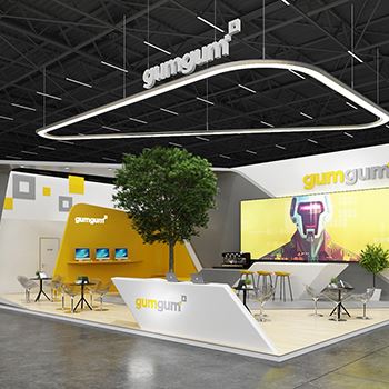【GumGum】展台设计分享