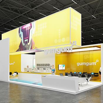 【GumGum】展台设计分享