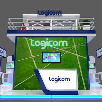 【LOGICOM】展台设计分享
