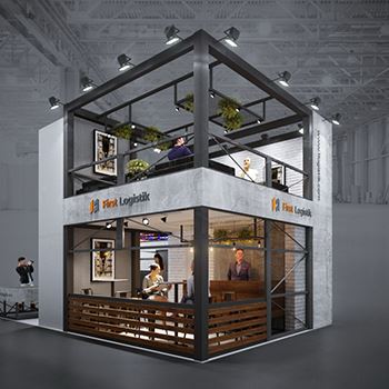 【First Logistik】展台设计分享