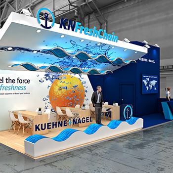 【KUEHNE NAGEL】展台设计分享
