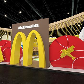 【McDonald’s】展台设计分享