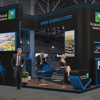 【Aramco】展台设计分享