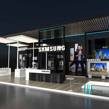 【Samsung】展台设计分享