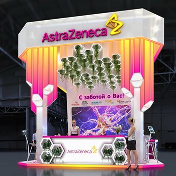 【AstraZeneca】展台设计分享