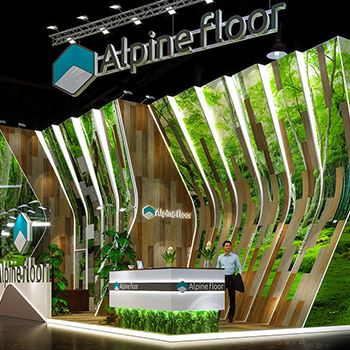 【Alpine floor】展台设计分享