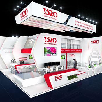 【1520 group】展台设计分享