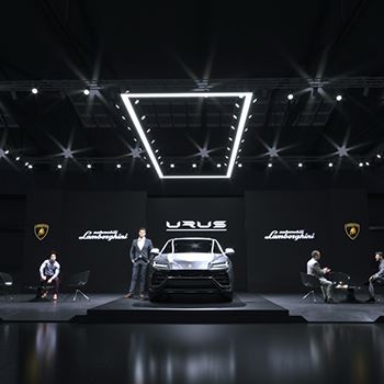 【Lamborghini Urus】展台设计分享