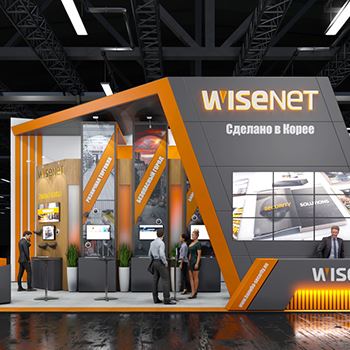 【WISENET】展台设计分享