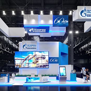 【Gazprom】展台设计分享