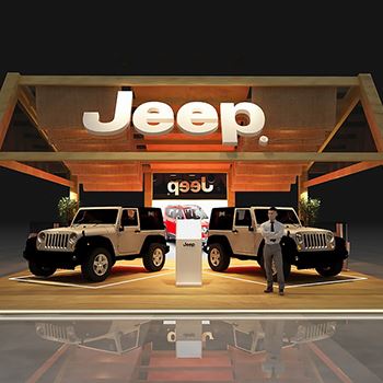 【JEEP】展台设计分享