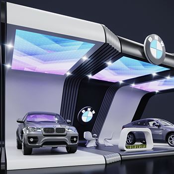 【BMW】展台设计分享