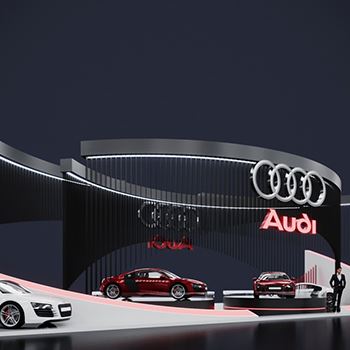 【Audi】展台设计分享