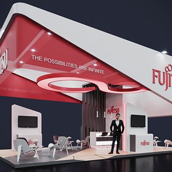 【Fujitsu】展台设计分享