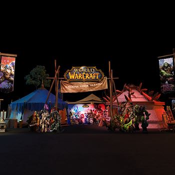 【World of Warcraft】展台设计分享