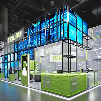 【TEA.RU】展台设计分享
