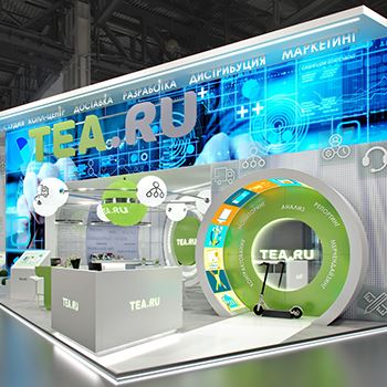 【TEA.RU】展台设计分享
