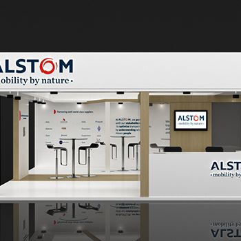 【ALSTOM】展台设计分享