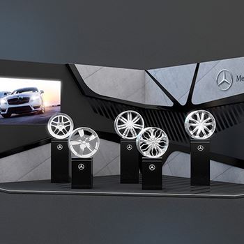 【Mercedes Benz】展台设计分享
