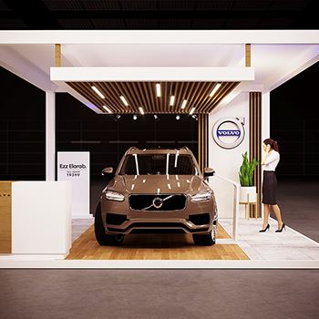 【Volvo】展台设计分享