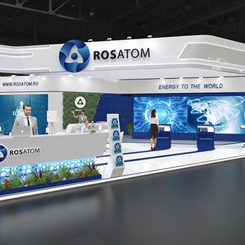 【Rosatom】展台设计分享