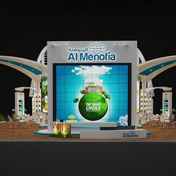 【Al Menofia】展台设计分享