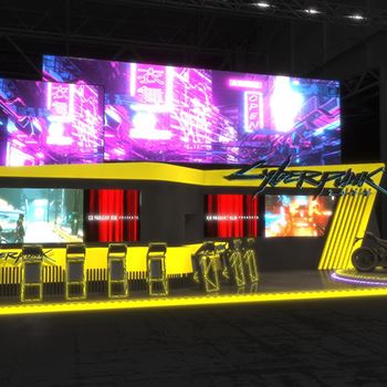 【CYBERPUNK】展台设计分享