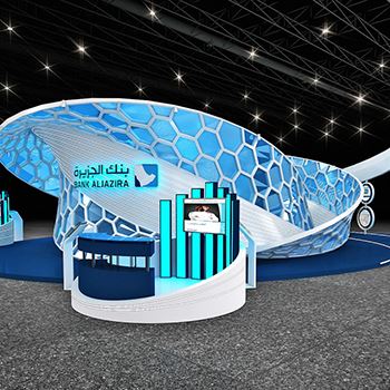 【Bank Aljazira】展台设计分享