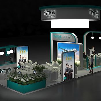 【Flynas】展台设计分享