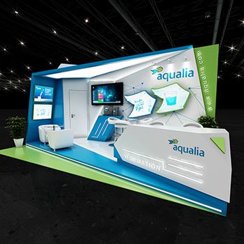 【Aqualia】展台设计分享