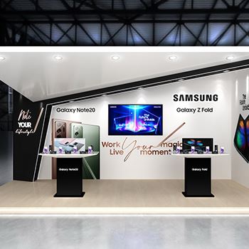 【SAMSUNG】展台设计分享