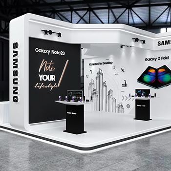 【SAMSUNG】展台设计分享