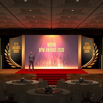 【WIPRO BPM Awards】活动布景设计分享