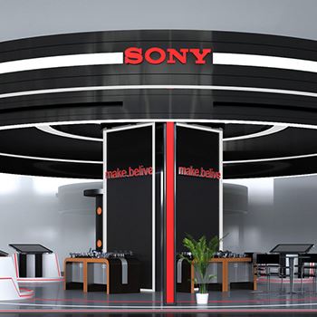 【sony】展台设计分享