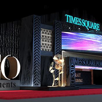 【TIMES SQUARE】活动布景设计分享