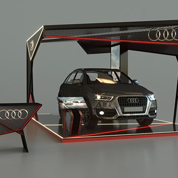 【Audi】展台设计分享