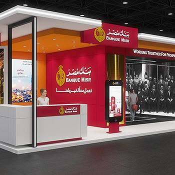 【Banque Misr】展台设计分享