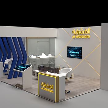 【ALMASHRIQYAH】展台设计分享