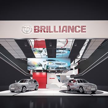 【BRILLIANCE】展台设计分享