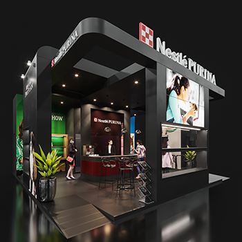 【NESTLÉ PURINA】展台设计分享
